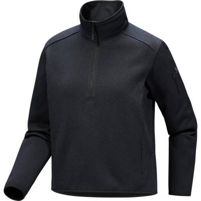 Arc'teryx Дамски поларен пуловер Arc'teryx Women's Covert Zip Neck Fleece jumper - Black (105-4772-0314)