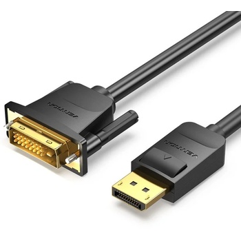 Vention Displayport - DVI, (черен), 1, 5 м, кабел