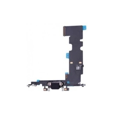 Apple iPhone 8 Plus - Nabíjecí konektor + flex kabel - černá