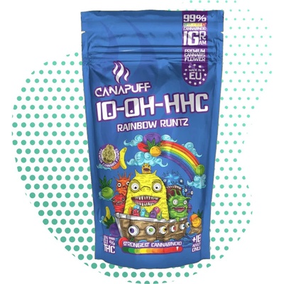 Canapuff 10-OH-HHC Rainbow Runtz 0,2% THC 1 g – Zboží Dáma