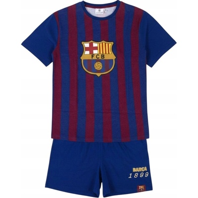 FC Barcelona pyžamo pánske s krátkym rukávom