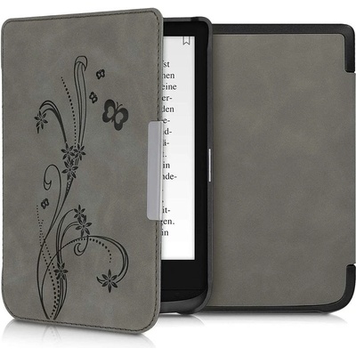 KW Mobile Butterfly Tendril KW5022802 pre Pocketbook 616/617/627/628/632/633 šedé