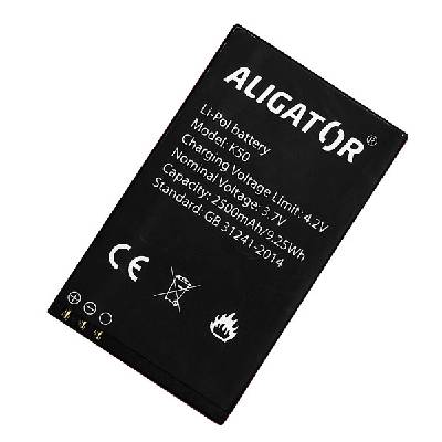ALIGATOR baterie pro K50 eXtremo, Li-Pol 2500 mAh, originální AK50BAL