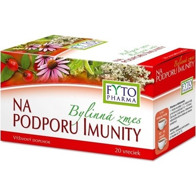 Fytopharma Bylinná zmes na podporu imunity porciovaný 20 ks