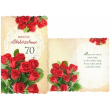 MFP papier SK Blahoželanie k narodeninám 70 M11-498 H