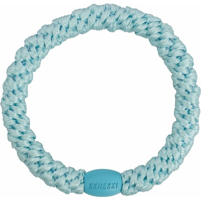 KKNEKKI Gumička do vlasů Kknekki Seafoam Breeze, modrá barva, textil – Zbozi.Blesk.cz