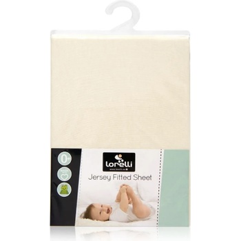 Image 1 of Lorelli Чаршаф от трико с ластик Lorelli - 60 x 120 cm, екрю (20050070007)