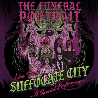 The Funeral Portrait - Live From Suffocate City (Lime/Black Coloured) (140 g) (2 LP) (0846070098512)