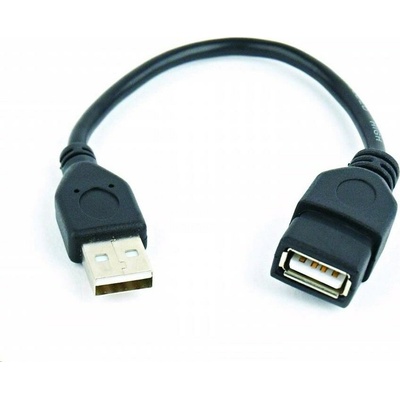 Gembird CCP-USB2-AMAF-0.15M USB 2.0 A (M) - USB-A (F), 0,15m, černý
