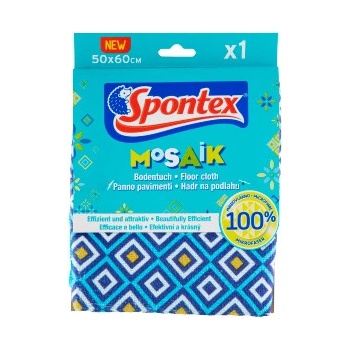 Spontex Mosaik mikroutěrka na podlahu 50 x 60 cm