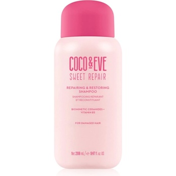 Coco & Eve Sweet Repair Repairing & Restoring Shampoo интензивен регенериращ шампоан за увредена и боядисана коса 280ml