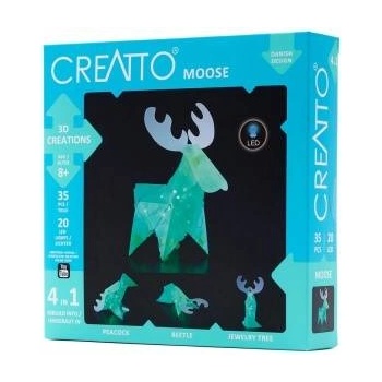 Piatnik Constructor Kosmos Creatto Moose 1KS3478, plastic