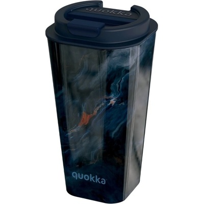 Quokka Termohrnek s dvojitou stěnou Flux Dark stone 450 ml