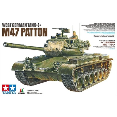 Tamiya 37028 West German Tank M47 Patton 1:35
