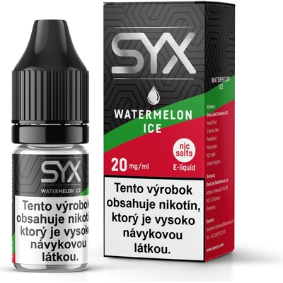 Syx NS Watermelon Ice 10 ml 20 mg