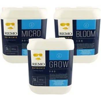 Image 1 of Remo 's Grow/Micro/Bloom 5L - минерален тор за растения