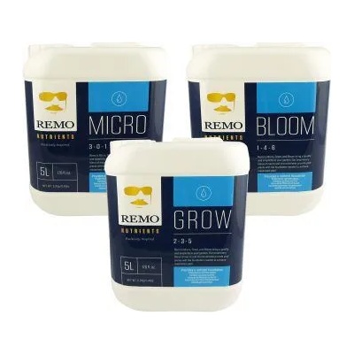 Remo 's Grow/Micro/Bloom 5L - минерален тор за растения