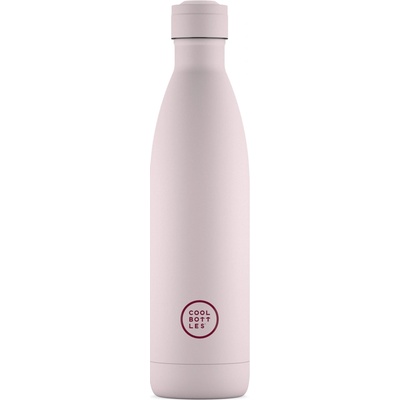 Cool Bottles nerezová termo láhev Pastel Pink 750 ml