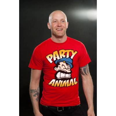 HYBRIS мъжка тениска Попай Моряка - Brutos Party Animal - HYBRIS - KF-1-POP006-H42-2