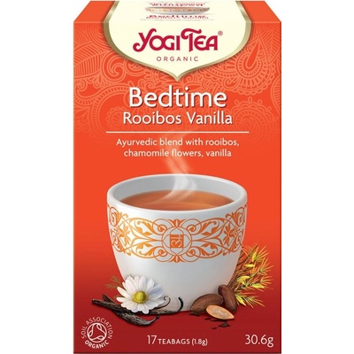 Yogi Tea Bio Čas ke spánku Rooibos Vanilka 17 x 1,8 g