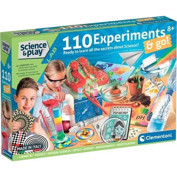Image 1 of Clementoni Научен комплект Clementoni Science & Play - Научна лаборатория, 110 експеримента (61546)