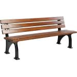 NIKA ДЪРВЕНА ПАРКОВА ПЕЙКА 180 x 56 x 78 СМ (1127/C)