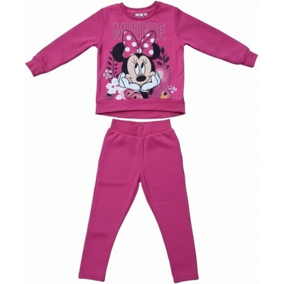 Sun City Dievčenská tepláková súprava Minnie Mouse Disney ružová