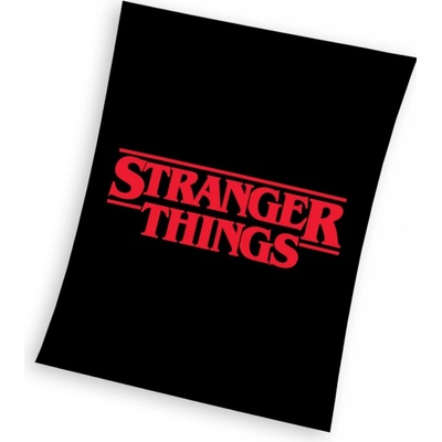 Carbotex Dětská deka Stranger Things Black – Hledejceny.cz