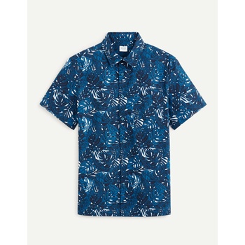 Celio Тъмносиня мъжка риза с шарки Celio Daprinti Celio | Sin | МЪЖЕ | S