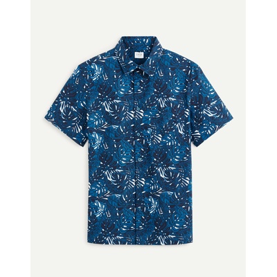 Celio Тъмносиня мъжка риза с шарки Celio Daprinti Celio | Sin | МЪЖЕ | S