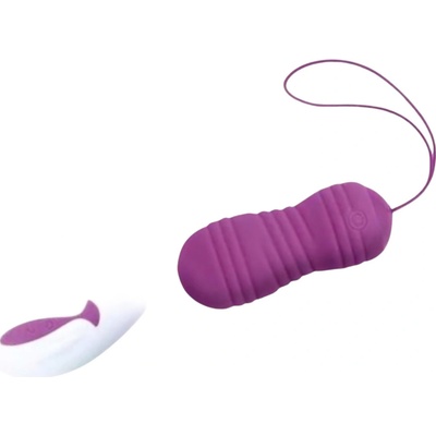 Feelztoys Foxy - fialové vodotesné vibračné vajíčko
