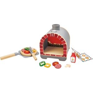 HaPe International Дървен комплект HaPe International - Пещ за пица с аксесоари (H3236) - baby