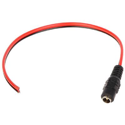 Захранваща букса за 12vdc камера - женска - TT-F163B (TT-F163B)