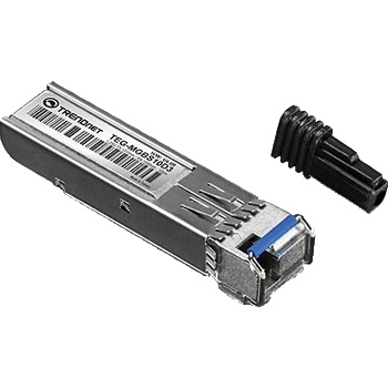 TRENDnet Едномодов симплексен LC SFP модул с двойна дължина на вълната, 1.25G, TX: 1310nm/RX: 1550nm, 10Km - TRENDnet TEG-MGBS10D3 (TEG-MGBS10D3)