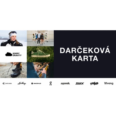 Darčeková karta v ľubovoľnej hodnote