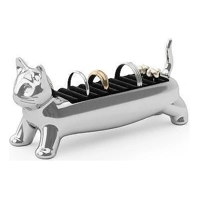 Umbra hk ltd (Канада) Поставка за пръстени umbra ali с форма на котка - цвят хром (umbra 1023419-158)