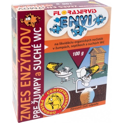 ZMES ENZÝMOV PRE ŽUMPY A SUCHÉ WC 3 x 100g