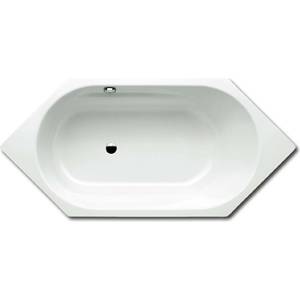 KALDEWEI Ambiente - Вана Vaio 6 958, 190x90 см, бяла - вана, противоплъзгащо покритие по цялата повърхност, нестандартен преливник 233827090001 (233827090001)