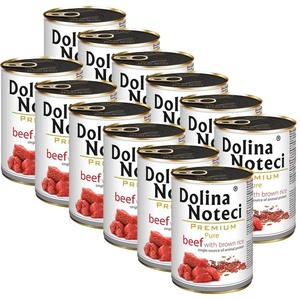 Dolina Noteci Долина Нотеци Премиум Чисто Говеждо с Кафяв Ориз 12 x 400 г