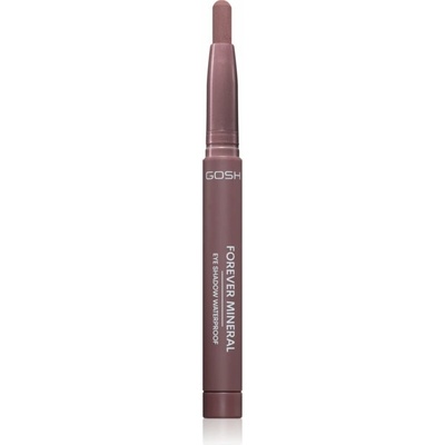 Gosh Copenhagen Forever Mineral Matte dlouhotrvající oční stíny v tužce 018 Matt Plum 1,4 g