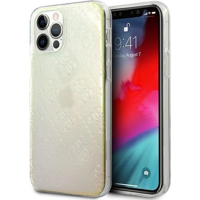 GUESS Калъф за телефон Guess 4G 3D Pattern Collection за iPhone 12/ 12 Pro, блестящ (3700740481011)