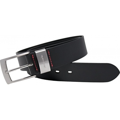 Pierre Cardin Pánský kožený opasek 21070007 černý