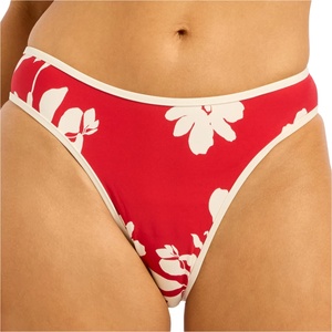 Seafolly Дамско бикини долнище Seafolly Mayflower High Leg Pant Bikini bottom - Cosmo Red - размер 40 (EU) (150-6638-0215)