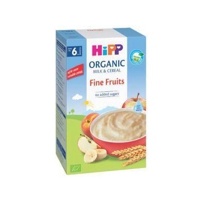 HiPP Млечна каша свежи Плодове hipp, 6+ месеца, 250гр