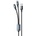Dudao Универсален USB кабел с Lightning и USB-C конектори (120 см) - Dudao LBA 2-in-1 Charging Cable 6A (черен) (TGL2)