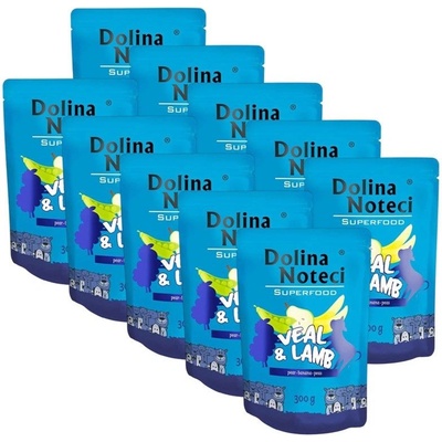 Dolina Noteci Superfood Adult Teľacie & Jahňa 10 x 300 g