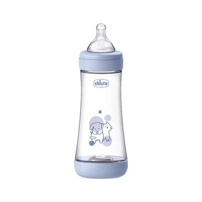 Chicco Láhev kojenecká antikoliková Perfect 5 modrá 300 ml