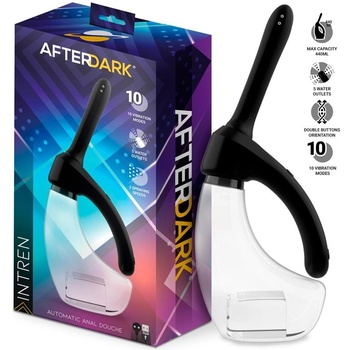 Image 1 of Afterdark Intren Automatic Anal Douche with Vibration Black