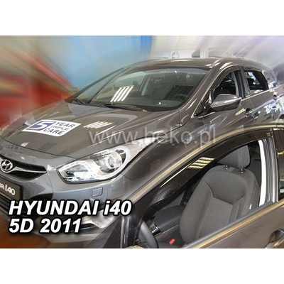 Deflektory Hyundai i40 2011-2019 predné