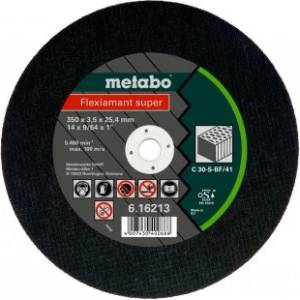 Metabo Flexiamant SUPER шлифовъчен диск 350 x 3, 5 x 25, 4 камък, TF 41 616213000 (616213000)